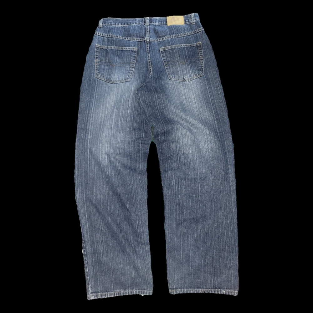 Southpole style baggy jeans Crazy fade Jnco